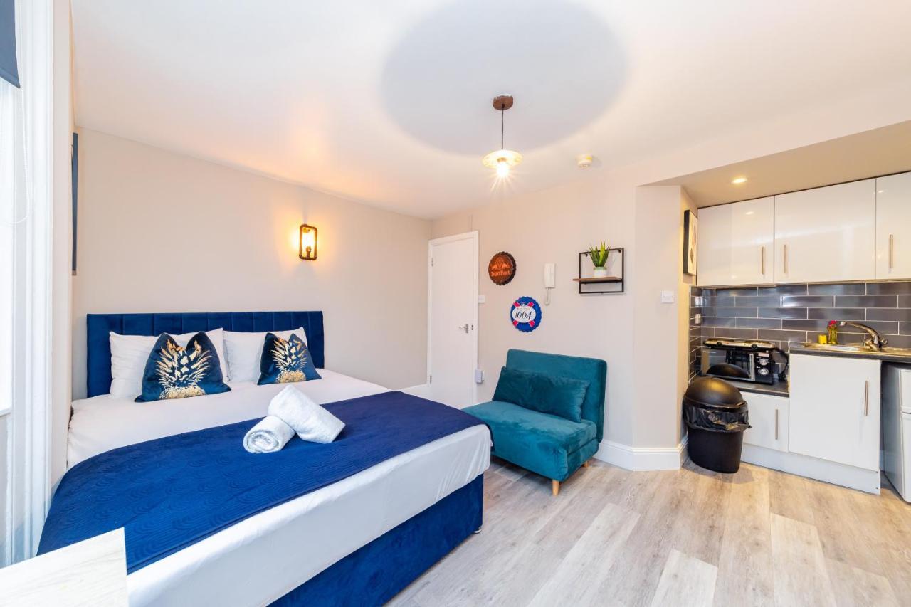Flash Sale Super Central Studio I Next To Brighton Seafront I King Size Bed I Ms19 מראה חיצוני תמונה